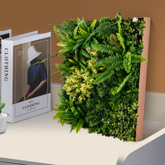 20" x 20" 3D Hanging Succulents with 10 Types of Mixed Faux Plants for Balcony Home LuxuryLifeWay Online Store