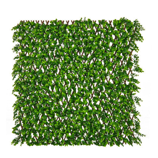 Expandable Fence Privacy Screen with Sun-Protective Artificial Hedge for Balcony Patio LuxuryLifeWay Online Store