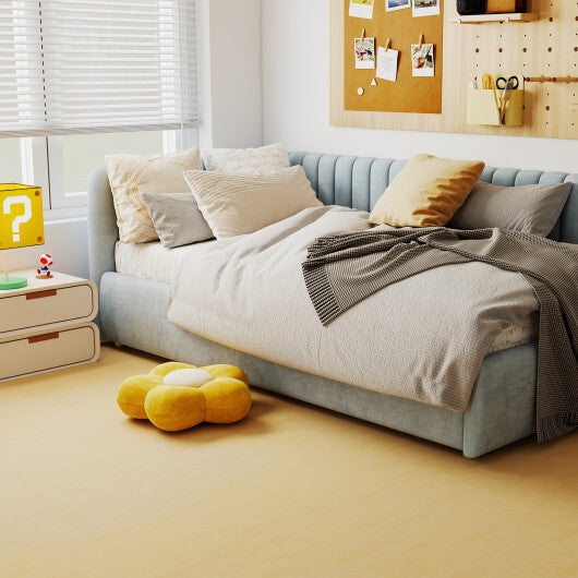 25 Pack-100 Sq.Ft. Foam Floor Tiles Interlocking Carpet Tiles with Edge Borders-Beige LuxuryLifeWay Online Store