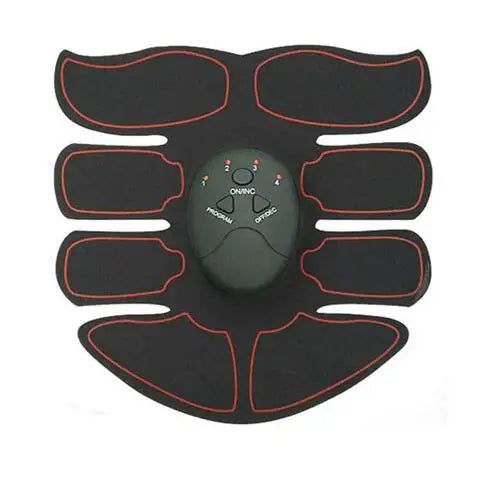Electric Muscle Stimulator EMS Wireless Buttocks Hip Trainer Abdominal ABS Stimulator Fitness Body Slimming Massager Tri Light Beauty