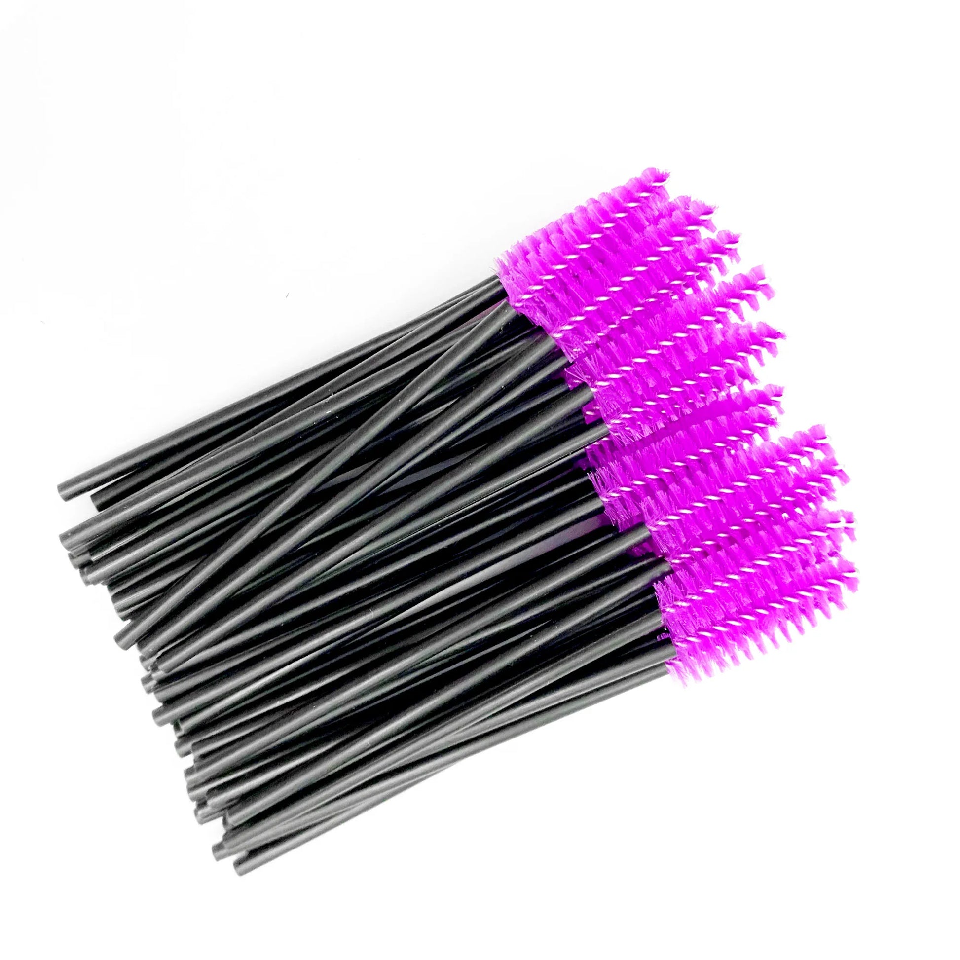 Disposable Eyelashes Brushes Crystal Diamond Handle Lash Brush Eyebrow Mascara Wands Eyelash Extension Supplies Makeup Tools Pi-Mart