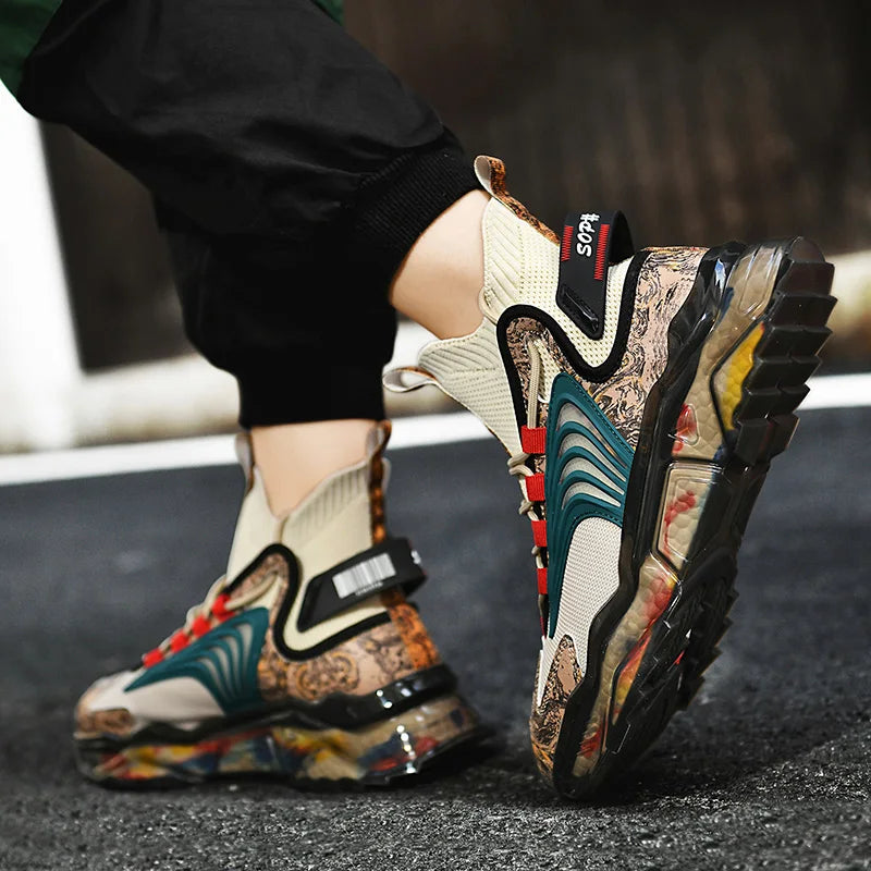 Shoes men Sneakers Male casual Mens Shoes tenis Luxury shoes Trainer Race Breathable Shoes fashion loafers running Shoes for men Pi-Mart