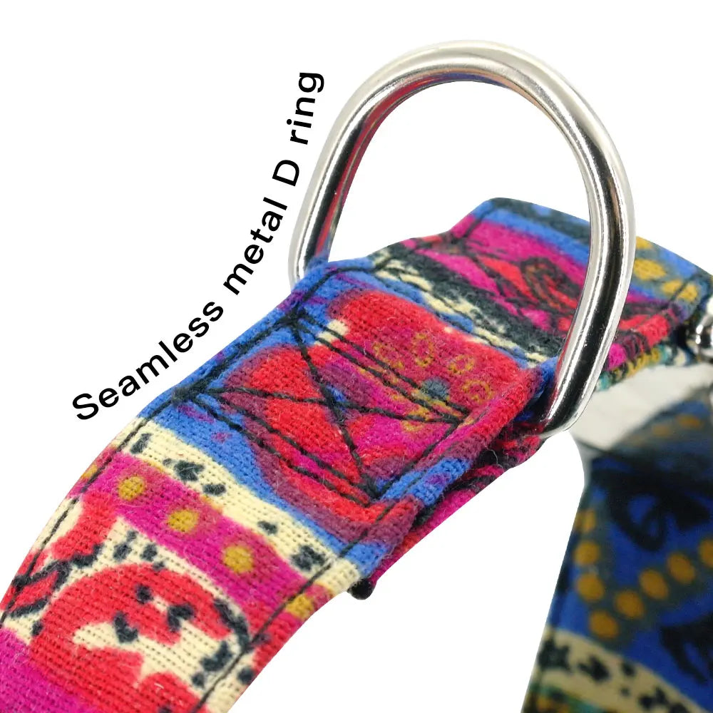 Personalized Dog Accessories Collar Nylon Printed Pet Puppy Collar Dog ID Collars Free Engraved ID for Small Medium Large Dogs Pi-Mart