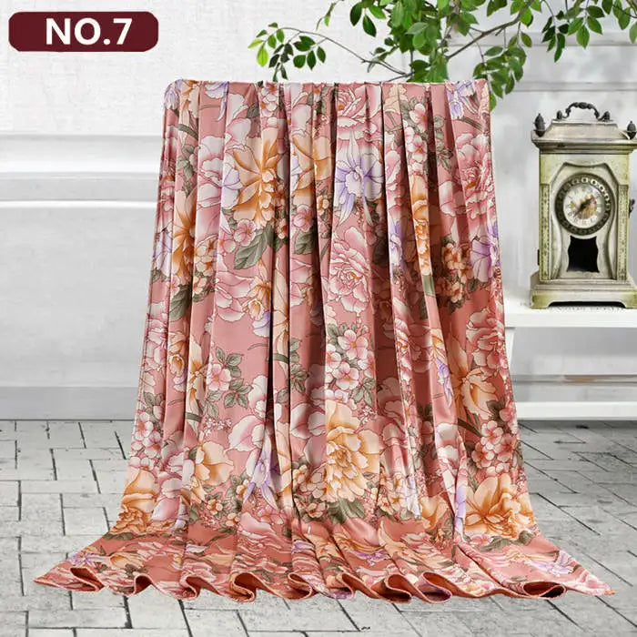 Duvet Cover 1PC Both Sides 100% Mulberry Silk Printed Colors Comfortable Sizes Can Be Customized Pi-Mart