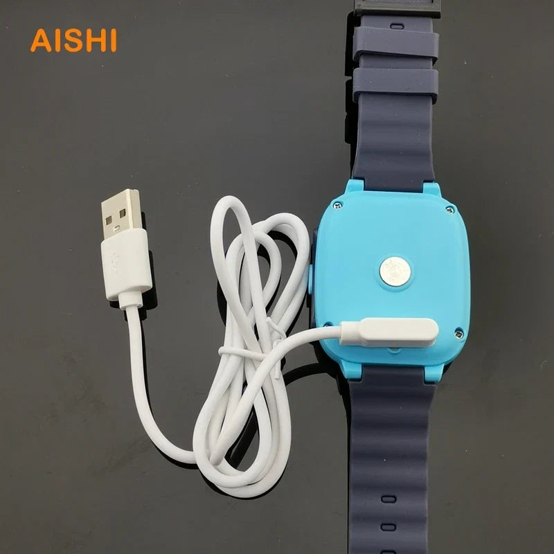 2Pin 4Pin 5Pin Magnetic Charging Cable USB to Pogo Pin for Smart Watch Earphone Wristband 60cm 5V Magnetic Dock Charger Adapter LadyShow.Store