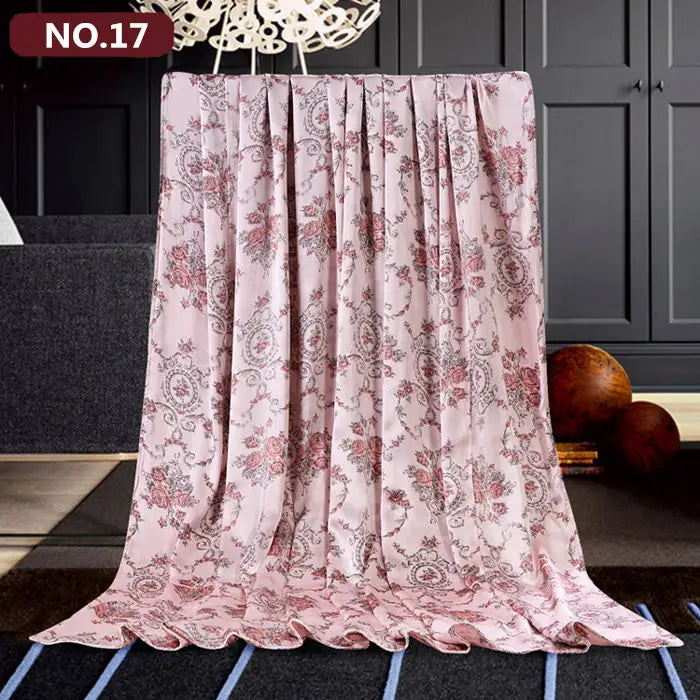 Duvet Cover 1PC Both Sides 100% Mulberry Silk Printed Colors Comfortable Sizes Can Be Customized Pi-Mart