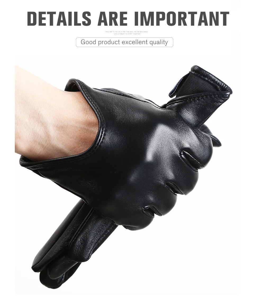 Fashion color Apparel Accessories women's leather gloves,comfortable short Women mitten,warm winter gloves women-2001 Pi-Mart