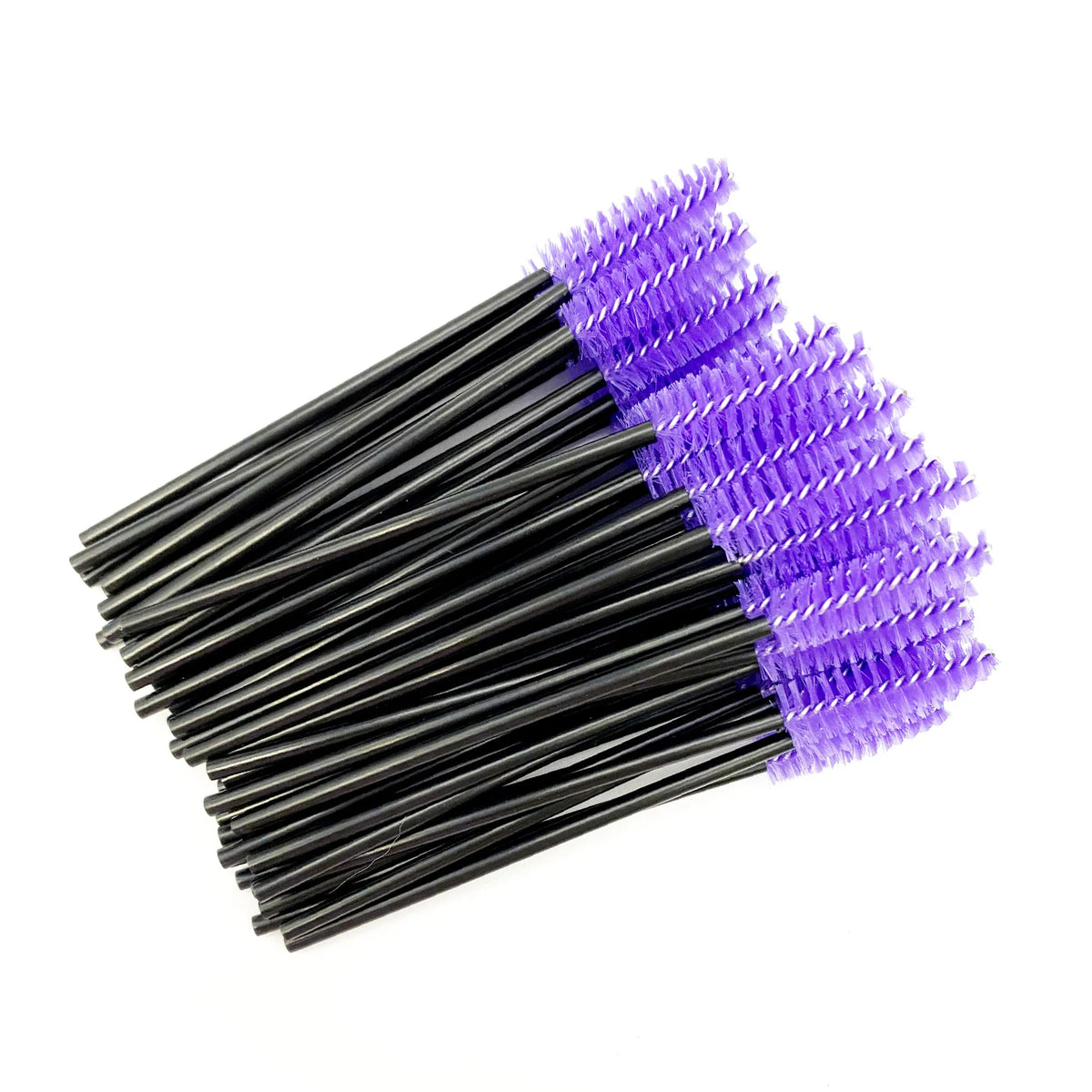 Disposable Eyelashes Brushes Crystal Diamond Handle Lash Brush Eyebrow Mascara Wands Eyelash Extension Supplies Makeup Tools Pi-Mart
