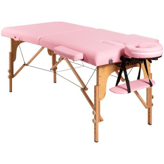 Height Adjustable Facial Spa Bed with Carry Case LuxuryLifeWay Online Store