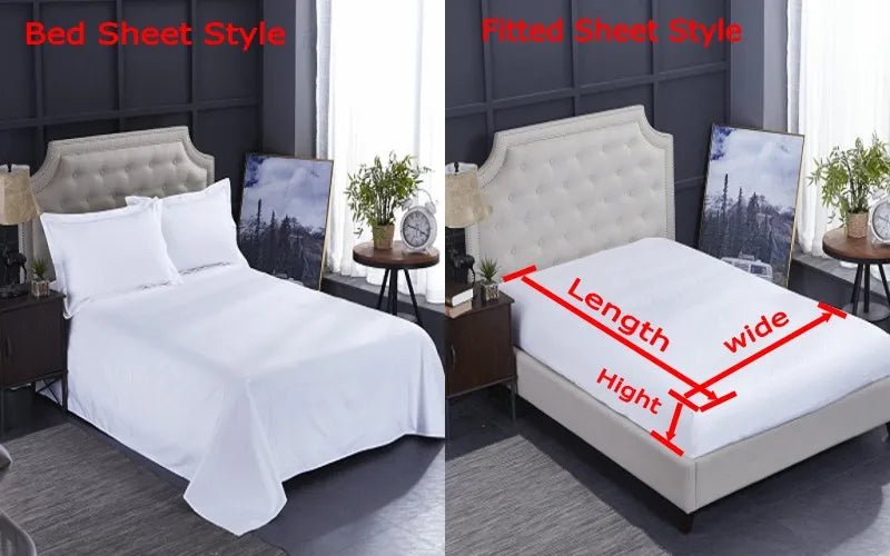 Hotel Style Bedding Set Luxury Golden Embroidery Duvet Cover Grey Egyptian Cotton Bed Sheets Pillowcases Solid Color Bedclothes Pi-Mart