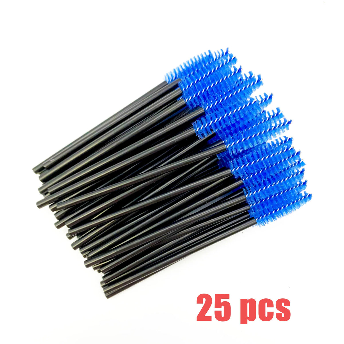 Disposable Eyelashes Brushes Crystal Diamond Handle Lash Brush Eyebrow Mascara Wands Eyelash Extension Supplies Makeup Tools Pi-Mart