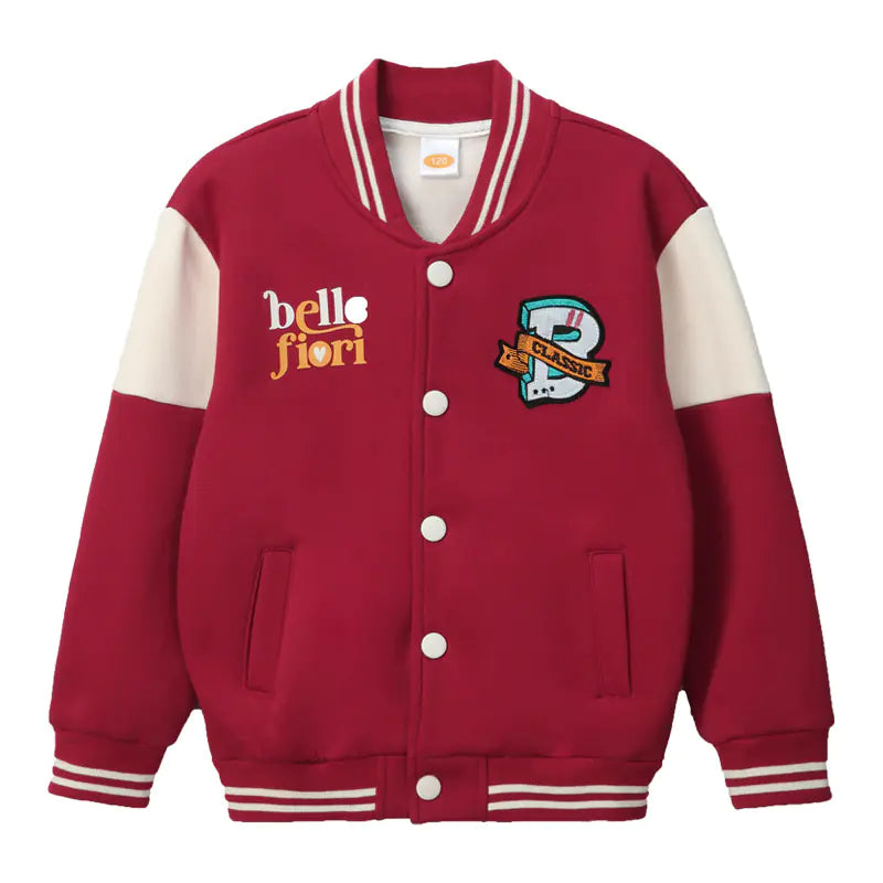 2024 New Family Matching Thick Baseball Jackets