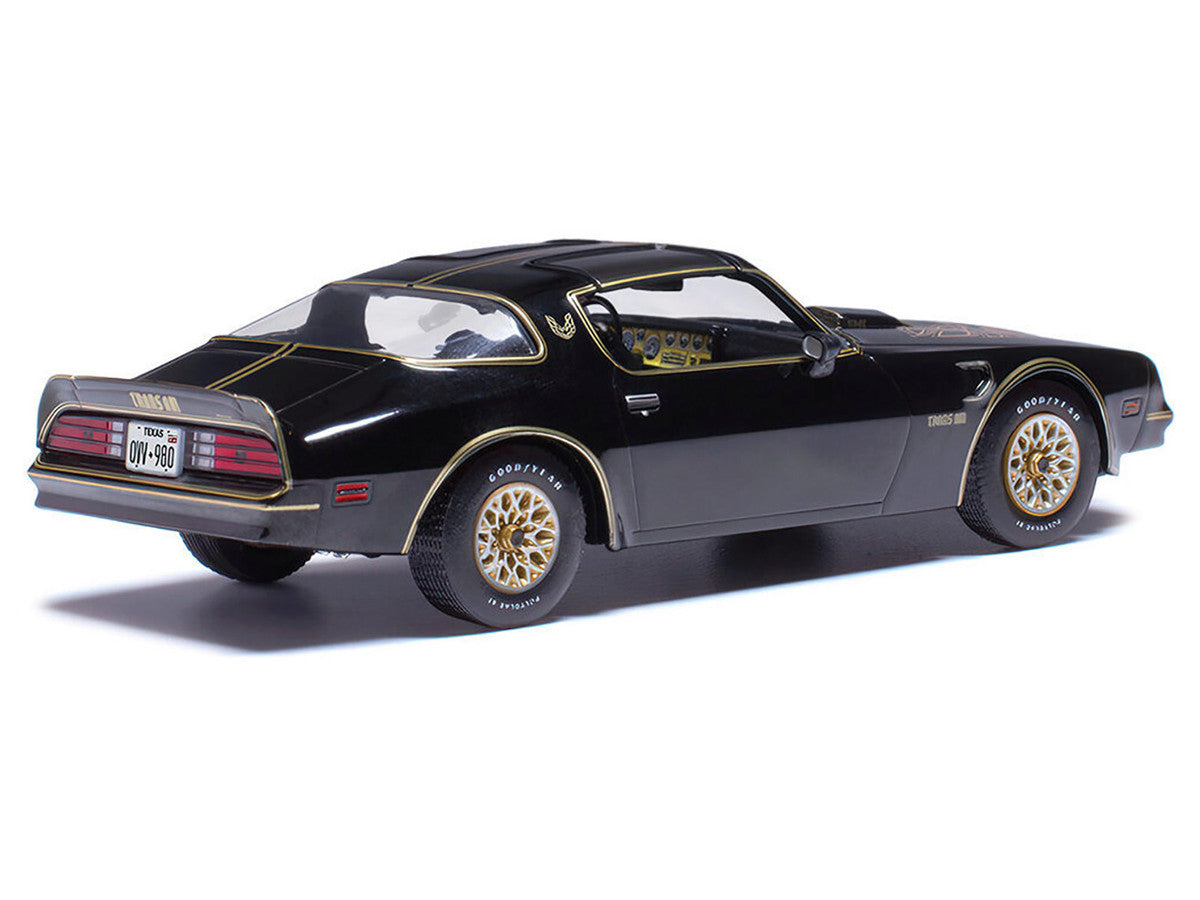 1977 Pontiac Trans Am Starlight Black with Hood Graphics 1/43 Diecast Model by IXO Models LuxuryLifeWay Online Store