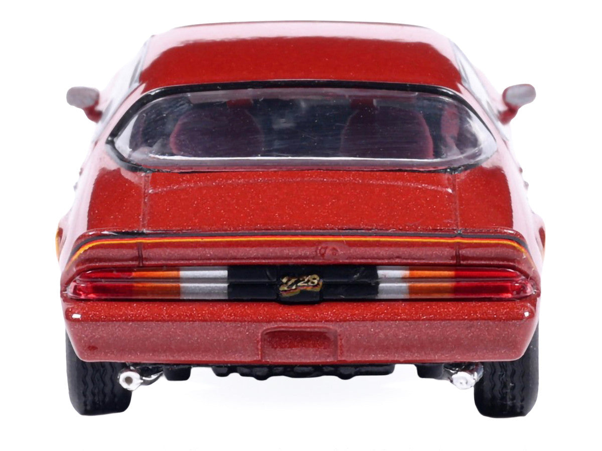 1978 Chevrolet Camaro Z28 Carmine Red Metallic with Red Interior 1/64 Diecast Model Car by IXO Models LuxuryLifeWay Online Store