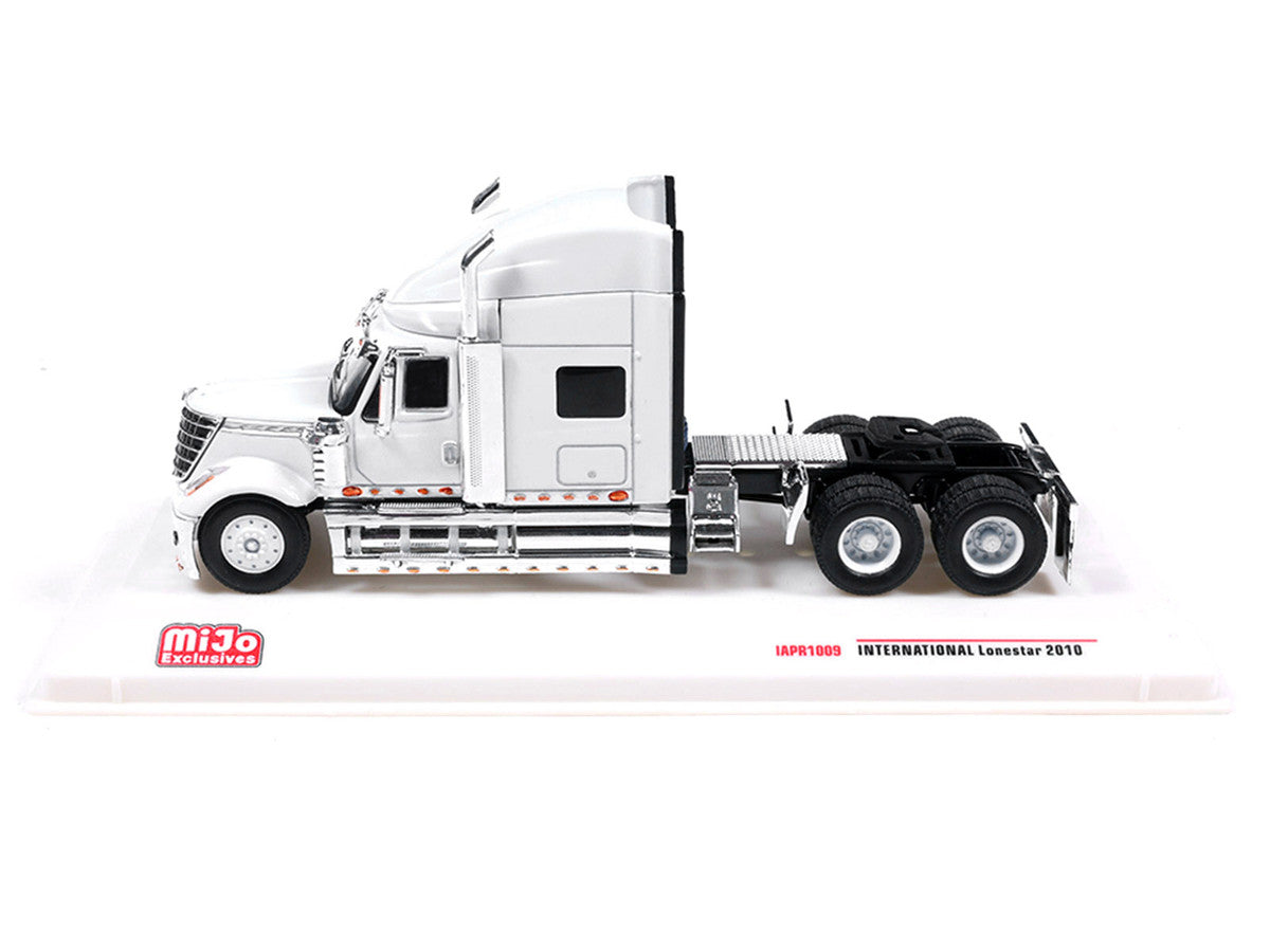 2010 International Lonestar Truck Tractor White 1/64 Diecast Model by IXO Models LuxuryLifeWay Online Store