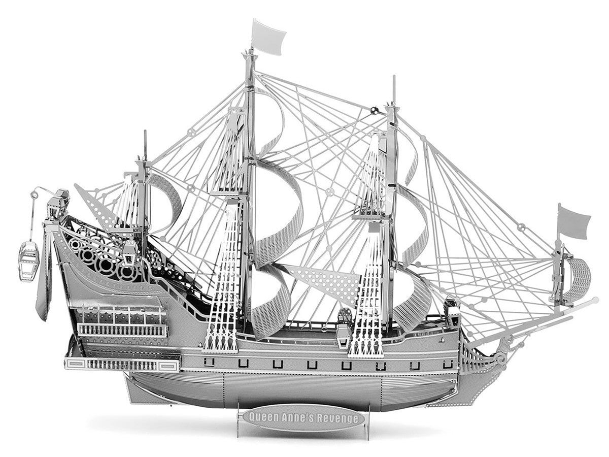 Model Kit Queen Anne's Revenge Ship (Challenging Difficulty) Steel Model by Metal Earth LuxuryLifeWay Online Store