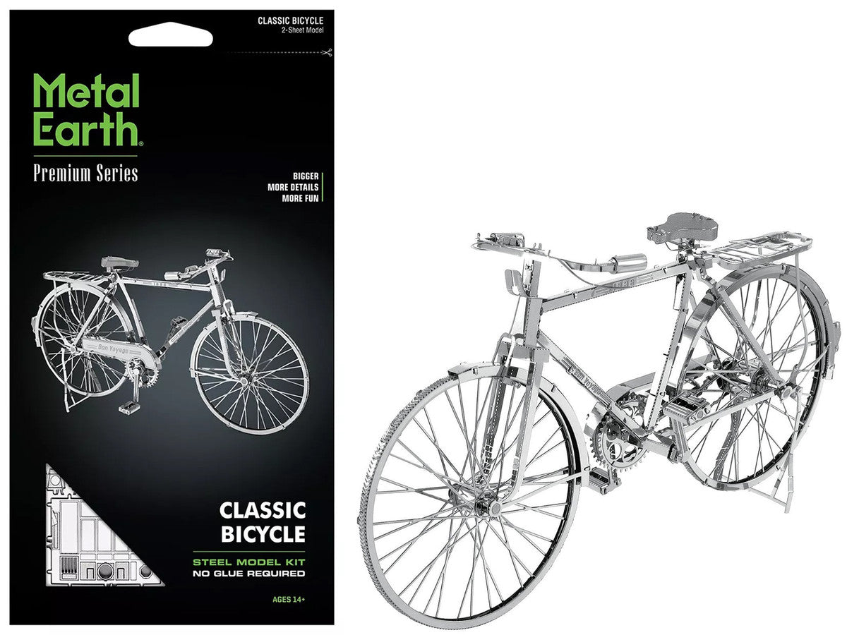 Model Kit Classic Bicycle "Bon Voyage" (Challenging Difficulty) Steel Model by Metal Earth LuxuryLifeWay Online Store