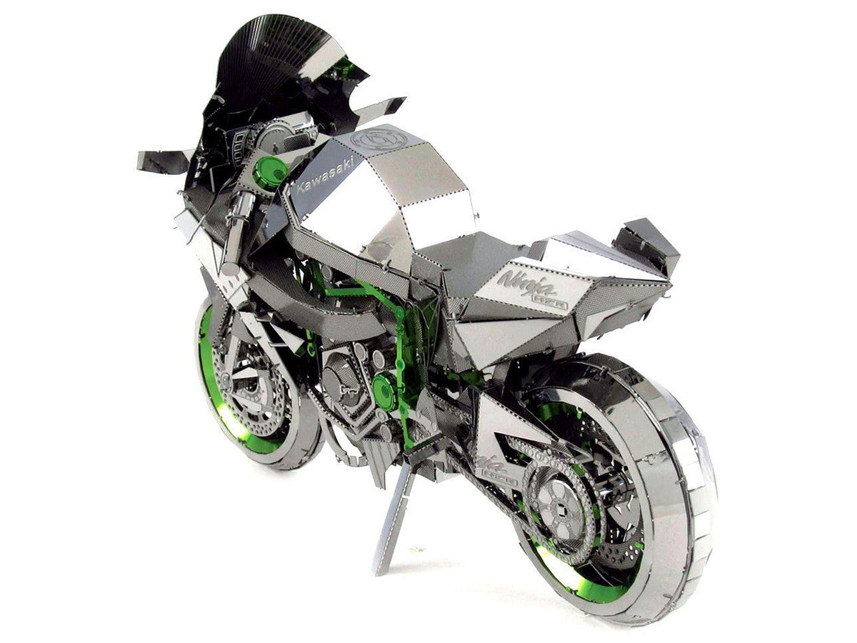 Model Kit Kawasaki Ninja H2R Motorcycle (Expert Difficulty) Steel Model by Metal Earth LuxuryLifeWay Online Store
