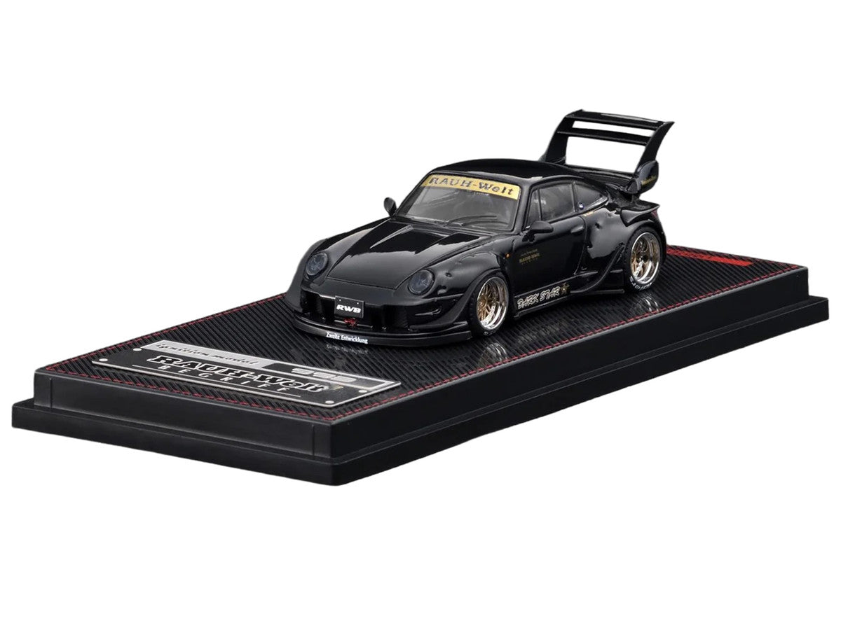 RWB 993 "Dark Star" Black 1/64 Diecast Model Car by Ignition Model LuxuryLifeWay Online Store