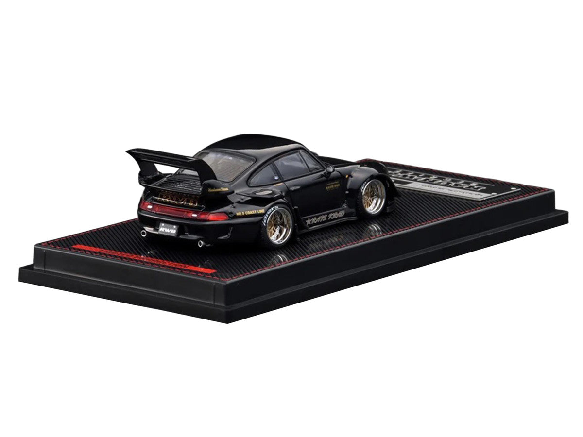 RWB 993 "Dark Star" Black 1/64 Diecast Model Car by Ignition Model LuxuryLifeWay Online Store