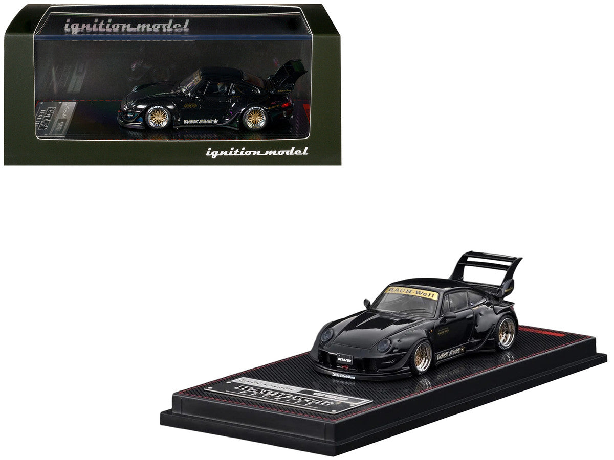 RWB 993 "Dark Star" Black 1/64 Diecast Model Car by Ignition Model LuxuryLifeWay Online Store