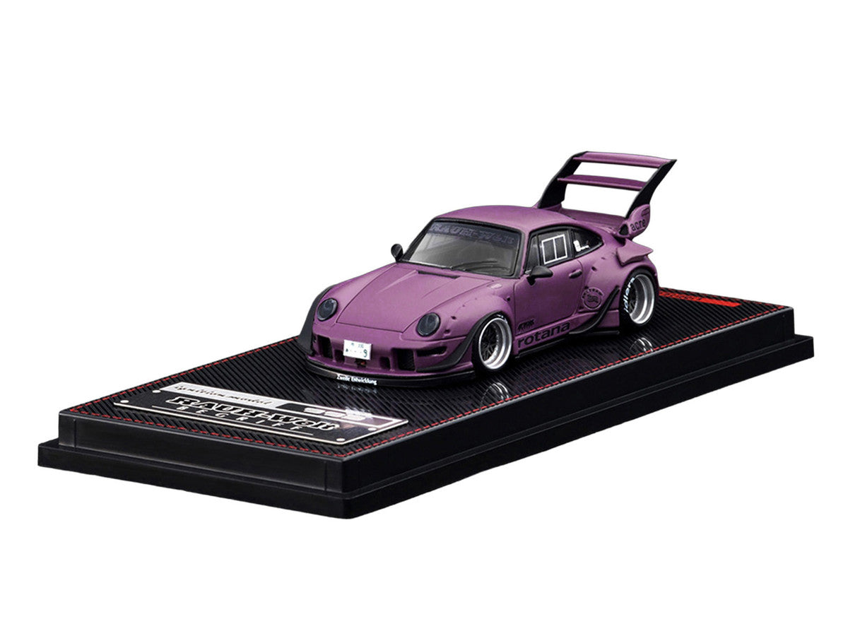 RWB 993 "Rotana" Matt Purple 1/64 Diecast Model Car by Ignition Model LuxuryLifeWay Online Store