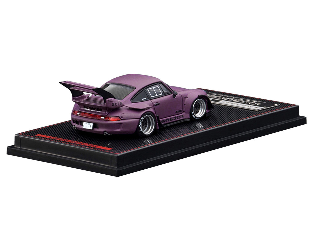 RWB 993 "Rotana" Matt Purple 1/64 Diecast Model Car by Ignition Model LuxuryLifeWay Online Store