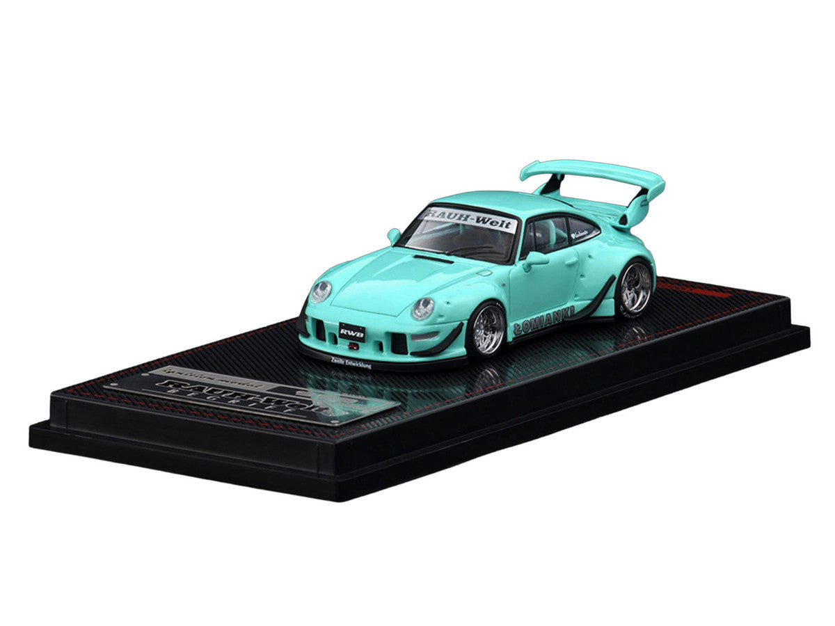 RWB 993 "Lomianki" Blue Green 1/64 Diecast Model Car by Ignition Model LuxuryLifeWay Online Store