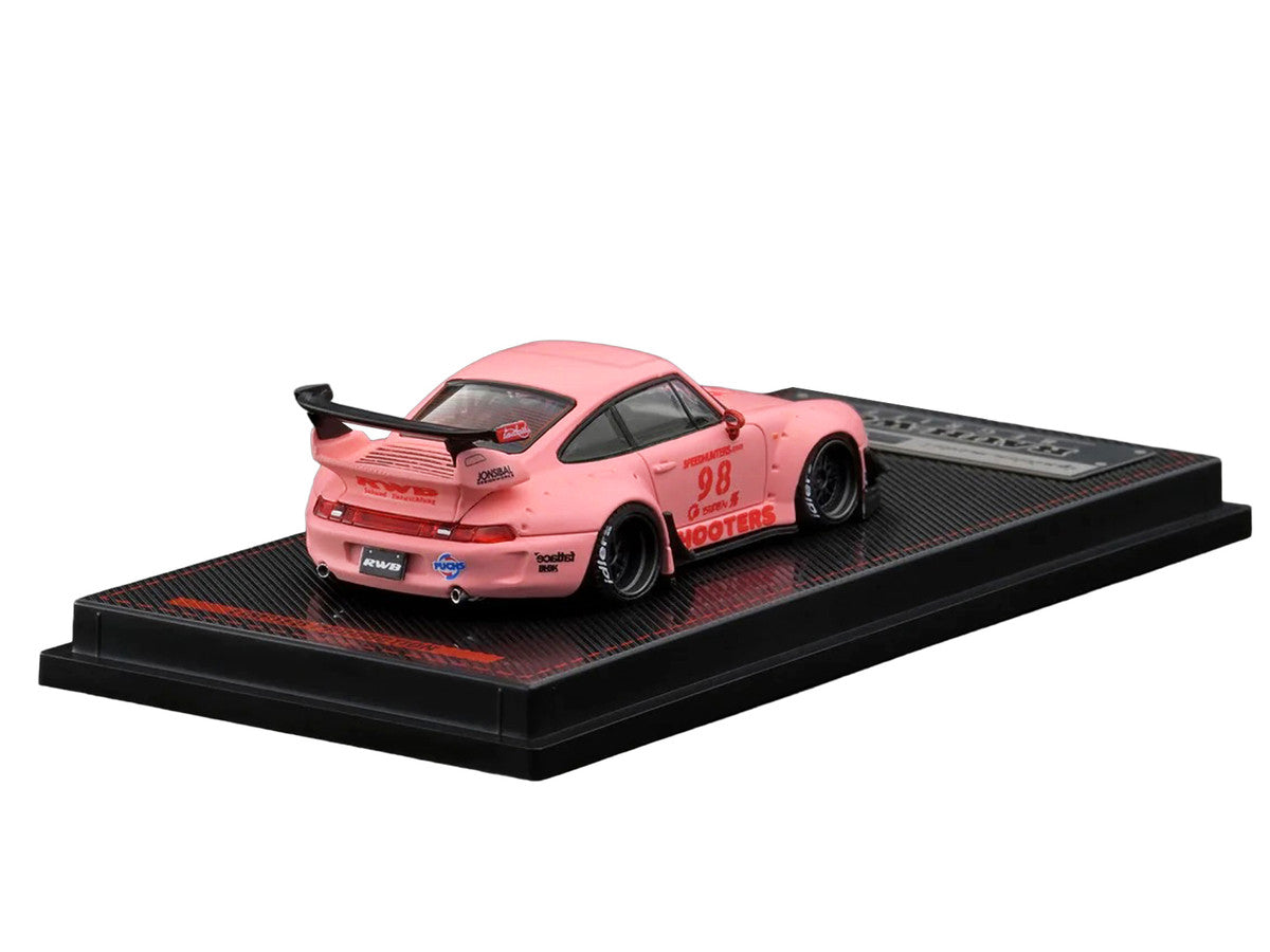 RWB 993 #98 "Hooters" Matt Pink 1/64 Diecast Model Car by Ignition Model LuxuryLifeWay Online Store