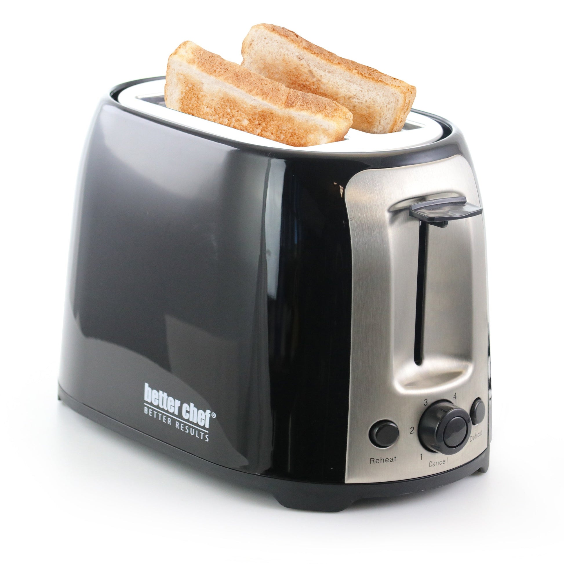 Better Chef Cool Touch Wide-Slot Toaster- Black LuxuryLifeWay Online Store