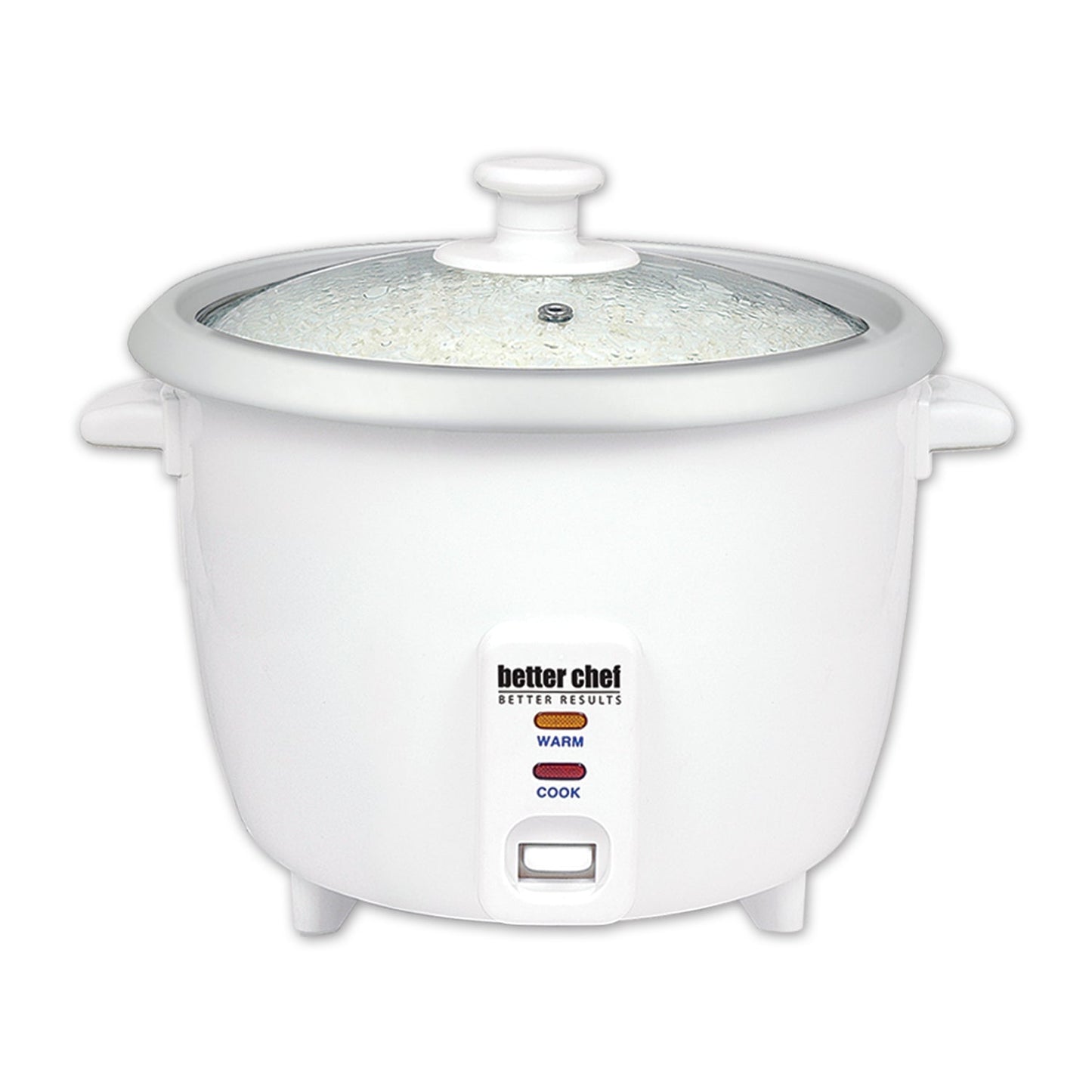 Better Chef IM-400 8-Cup (16-Cups Cooked) Automatic Rice Cooker in White LuxuryLifeWay Online Store