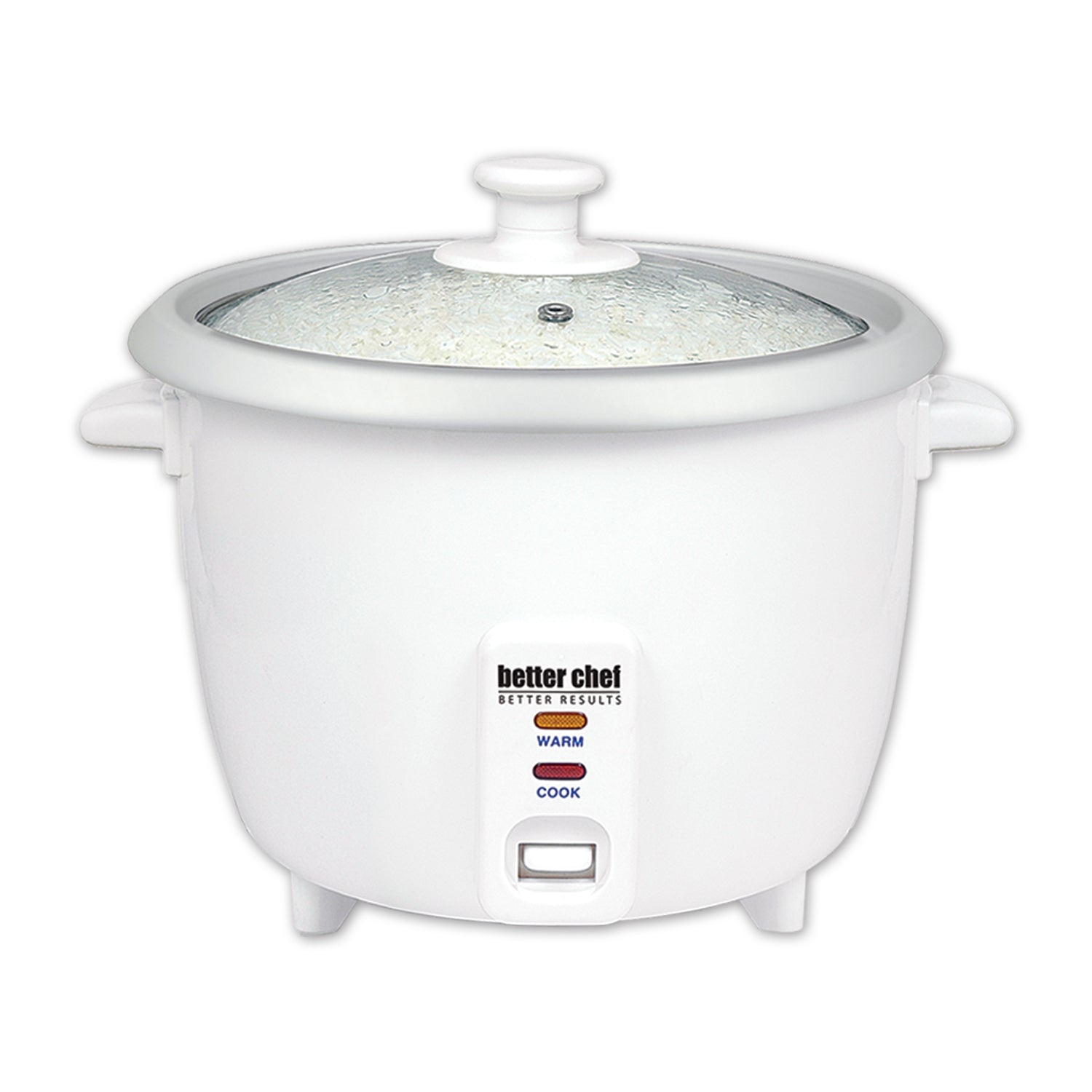 Better Chef IM-400 8-Cup (16-Cups Cooked) Automatic Rice Cooker in White LuxuryLifeWay Online Store