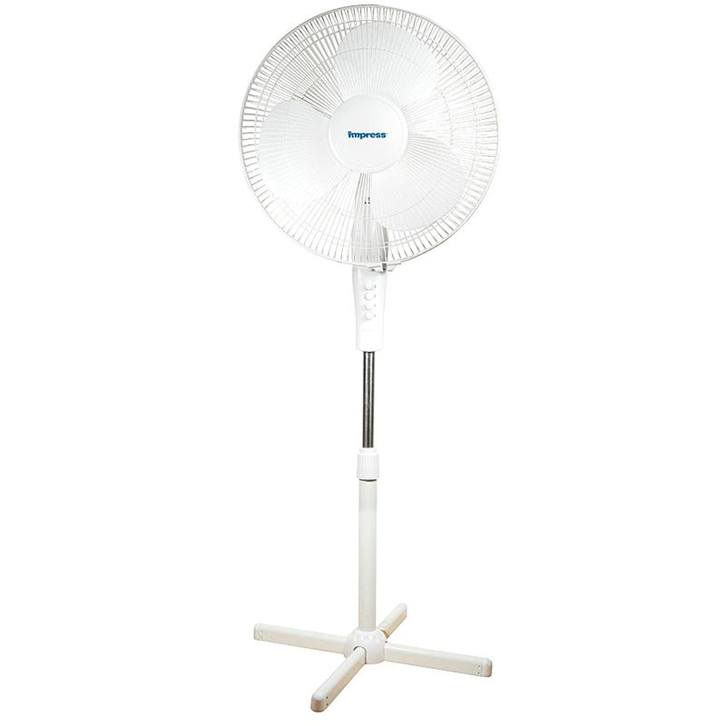 Impress 16" Oscillating Stand Fan (white) IM-724W LuxuryLifeWay Online Store