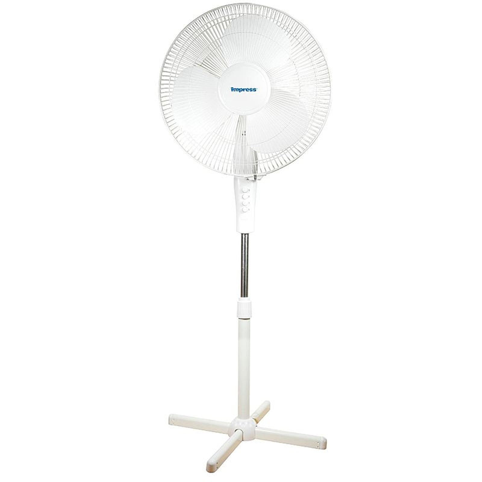 Impress 16" Oscillating Stand Fan (white) IM-724W LuxuryLifeWay Online Store