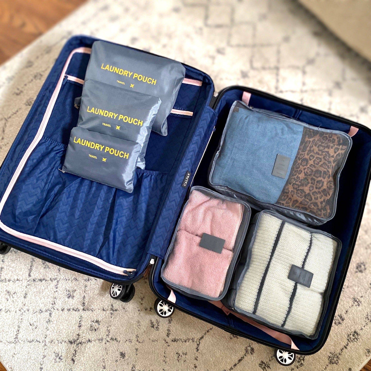 6 Piece Travel Organizer LuxuryLifeWay Online Store