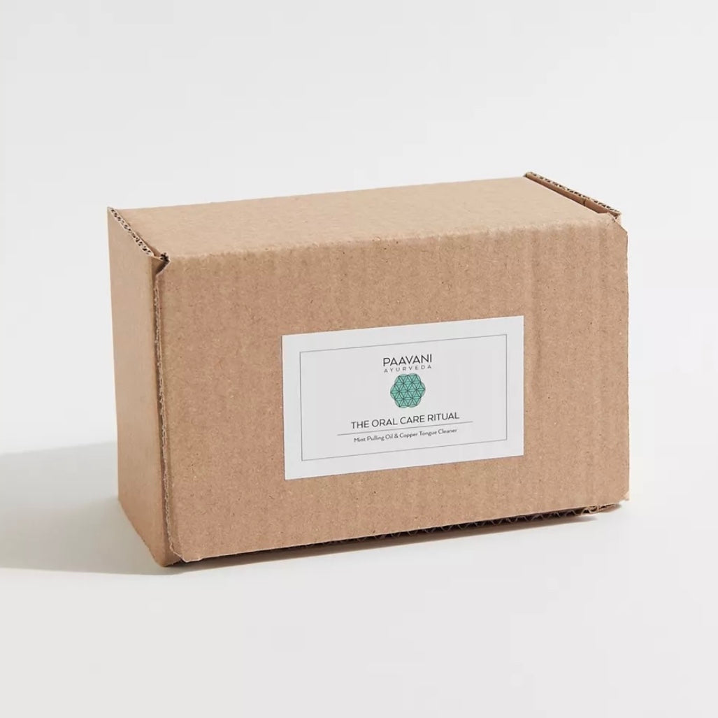 Mint Oral Care Ritual | Ayurvedic Oil Pulling & Tongue Cleaning LuxuryLifeWay Online Store
