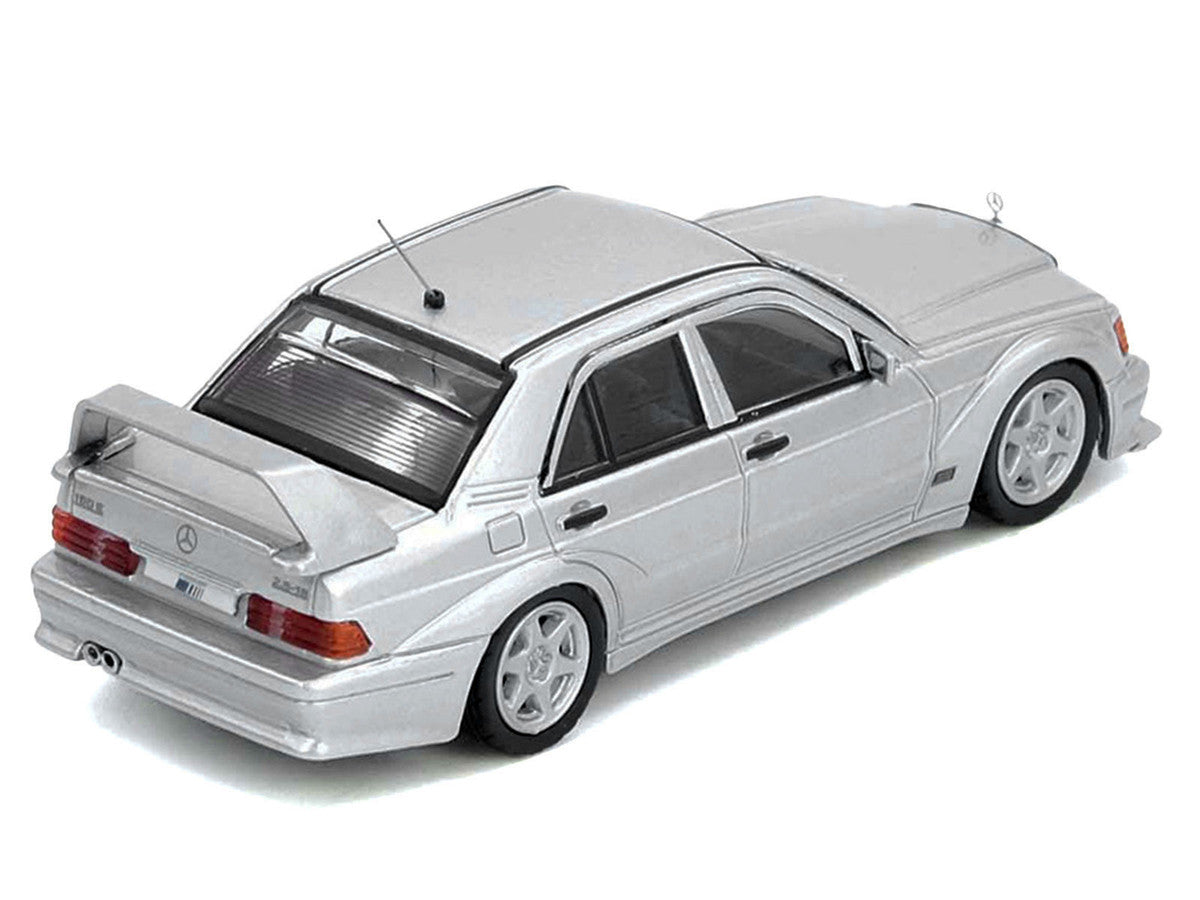 Mercedes-Benz 190E 2.5-16 Evolution II Silver Metallic 1/64 Diecast Model Car by Inno Models LuxuryLifeWay Online Store
