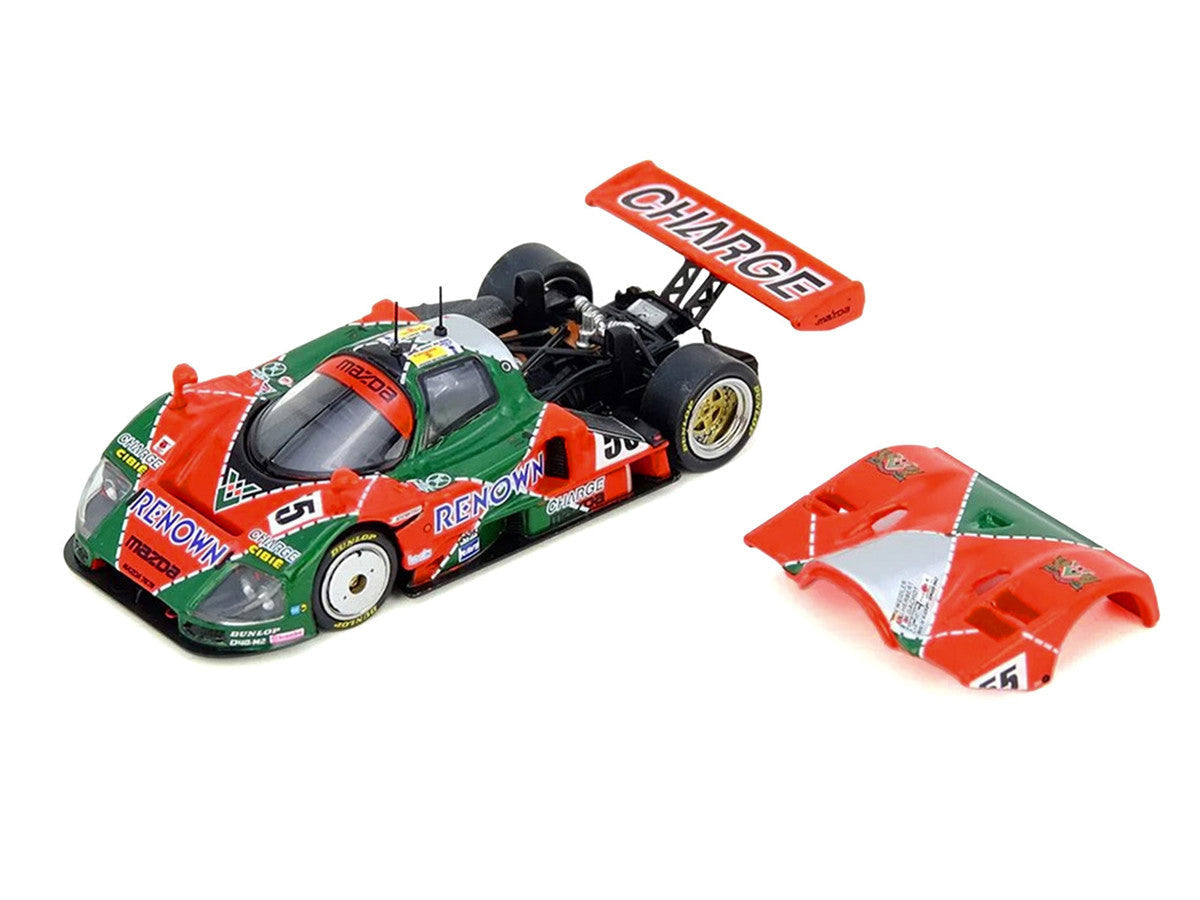 Mazda 787B #55 Johnny Herbert - Volker Weidler - Bertrand Gachot "Mazdaspeed" Winner "24 Hours of Le Mans" (1991) 1/64 Diecast Model Car by Inno Models LuxuryLifeWay Online Store