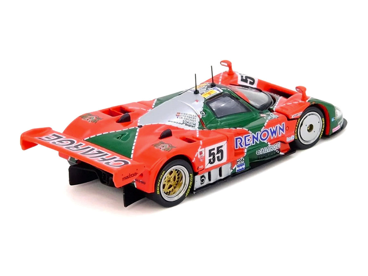 Mazda 787B #55 Johnny Herbert - Volker Weidler - Bertrand Gachot "Mazdaspeed" Winner "24 Hours of Le Mans" (1991) 1/64 Diecast Model Car by Inno Models LuxuryLifeWay Online Store