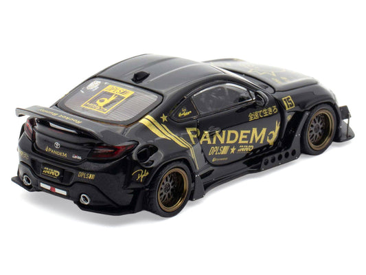 Toyota GR86 "Pandem" RHD (Right Hand Drive) Black with Gold Graphics "Hobby Expo China 2025 Event Exclusive" 1/64 Diecast Model Car by Inno Models LuxuryLifeWay Online Store