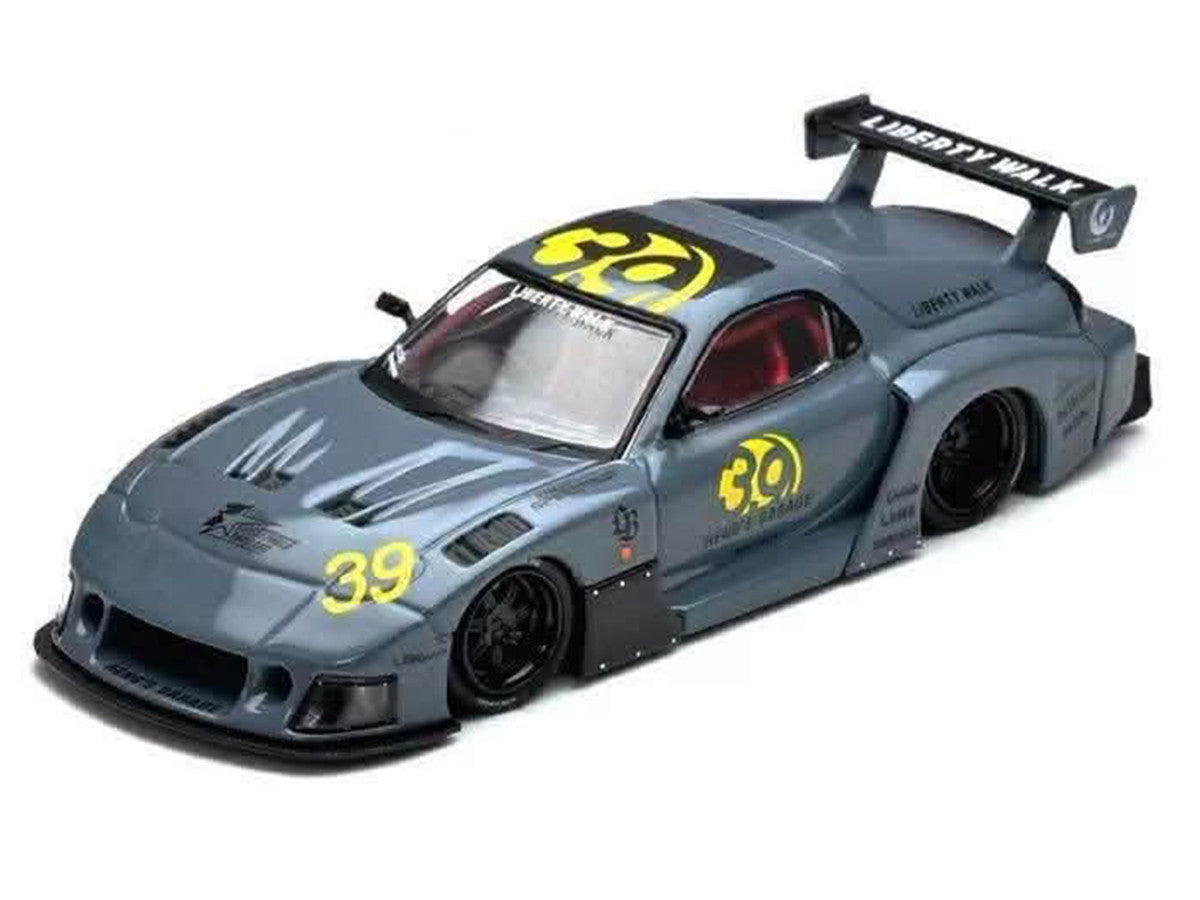 Mazda RX7 (FD3S) LB-Super Silhouette RHD (Right Hand Drive) #39 "Heng's Garage" Gray "Thailand Diecast Expo 2026 Event Edition" 1/64 Diecast Model Car by Inno Models LuxuryLifeWay Online Store