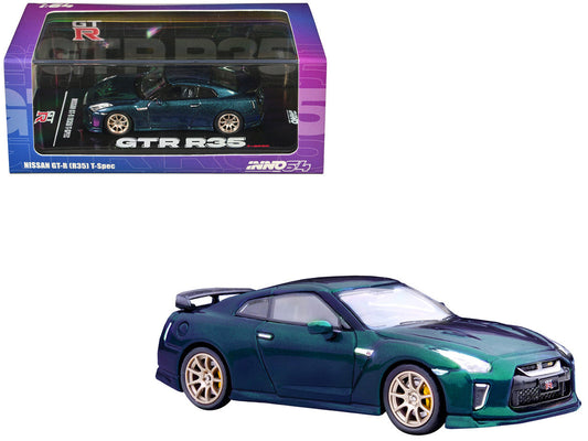 Nissan GT-R (R35) T-Spec RHD (Right Hand Drive) Midnight Purple Metallic 1/64 Diecast Model Car by Inno Models LuxuryLifeWay Online Store