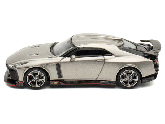 Nissan GT-R50 By ItalDesign Gray Metallic "Indonesia Diecast Expo 2024 Exclusive Edition" 1/64 Diecast Model Car by Inno Models LuxuryLifeWay Online Store