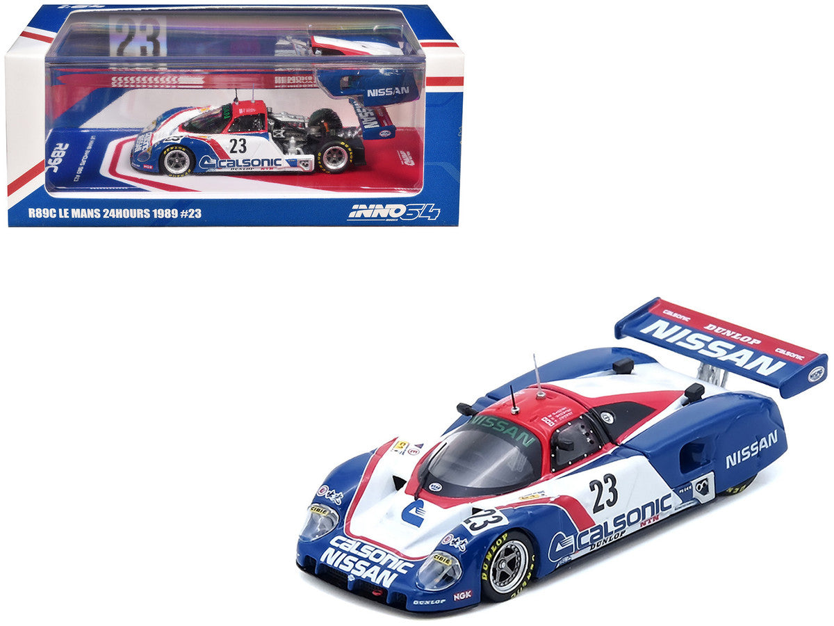 Nissan R89C #23 Masahiro Hasemi - Kazuyoshi Hoshino - Toshio Suzuki "24 Hours of Le Mans" (1989) 1/64 Diecast Model Car by Inno Models LuxuryLifeWay Online Store