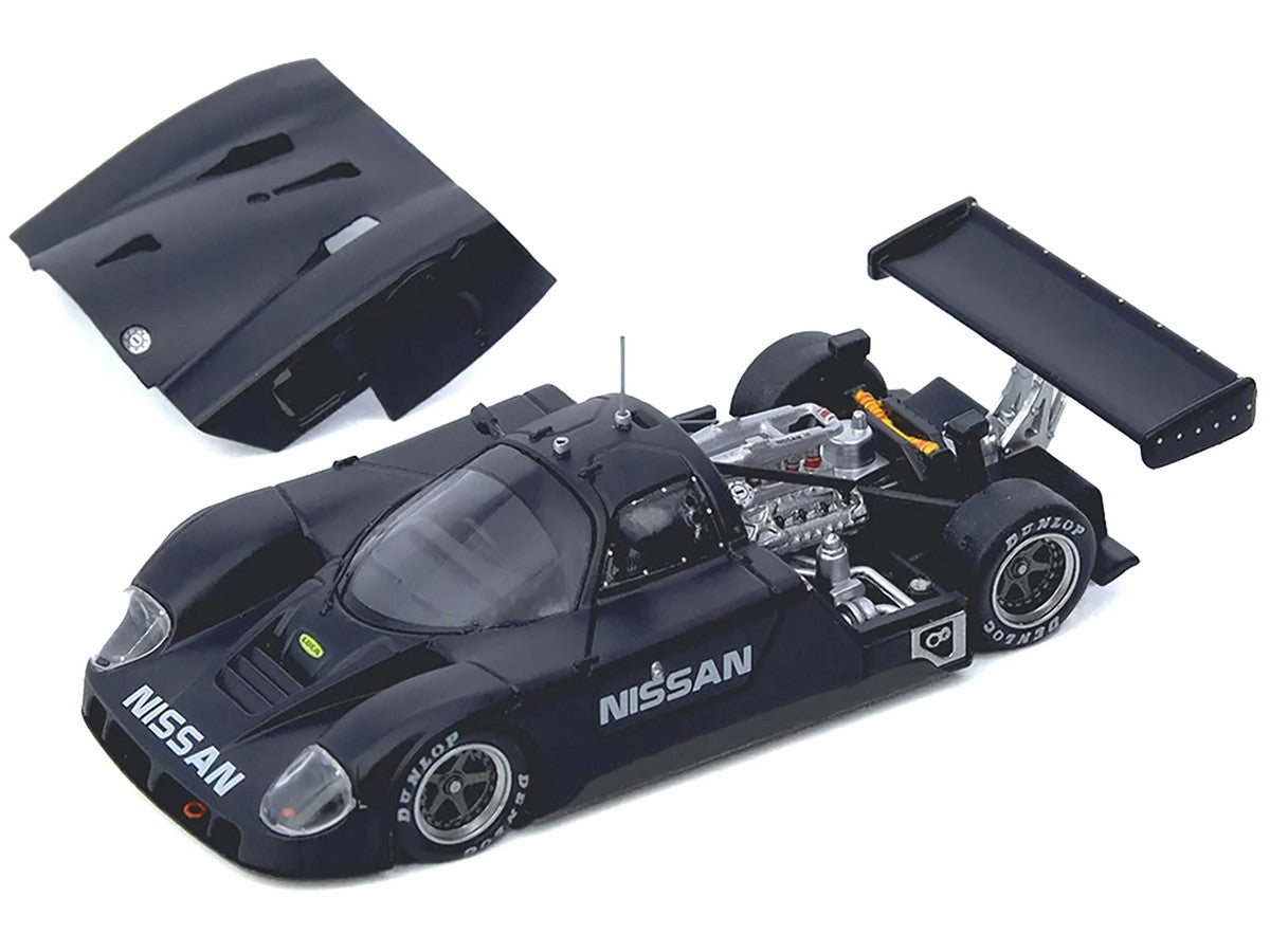 Nissan R89C Matt Black "Le Mans Shakedown Test at Paul Ricard 1988" 1/64 Diecast Model Car by Inno Models LuxuryLifeWay Online Store