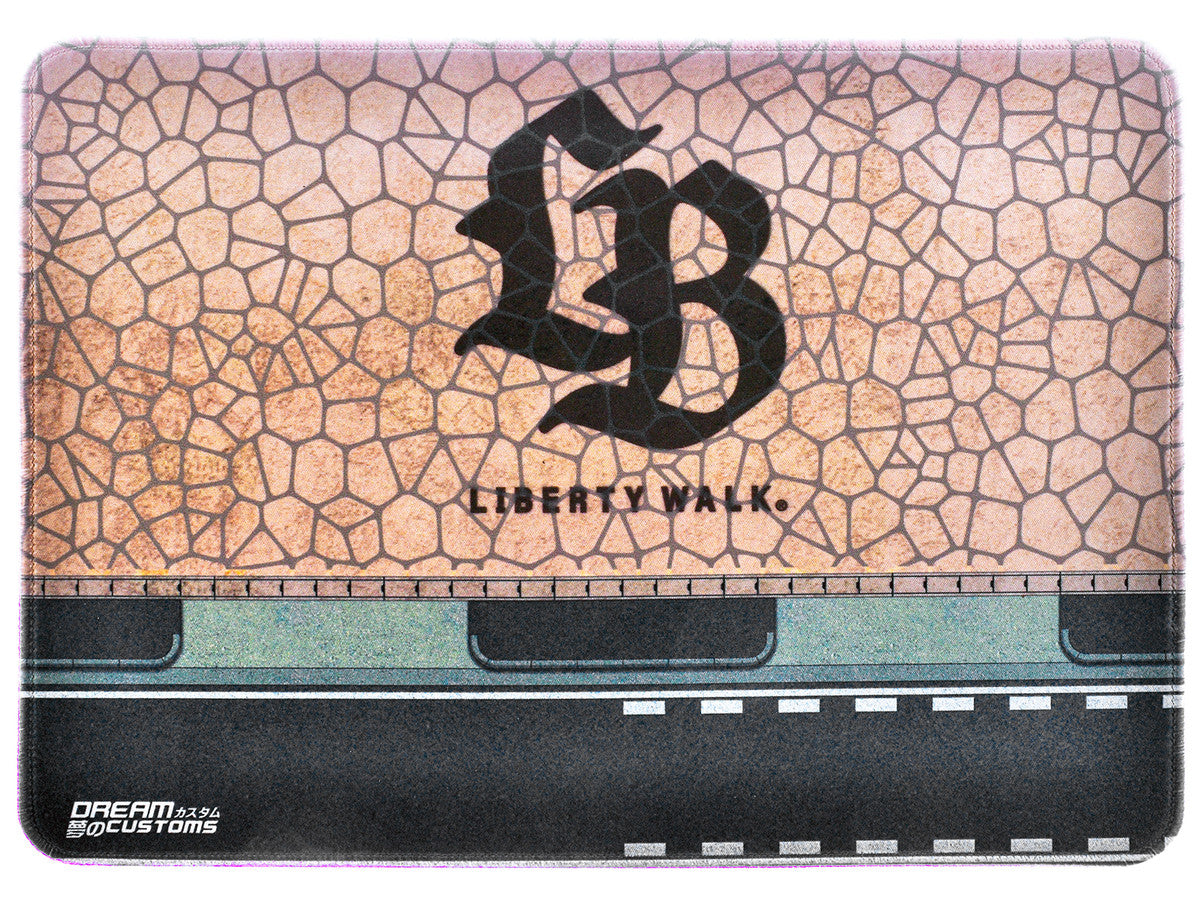 Desktop Display Mat "LB" Logo by Dream Customs LuxuryLifeWay Online Store