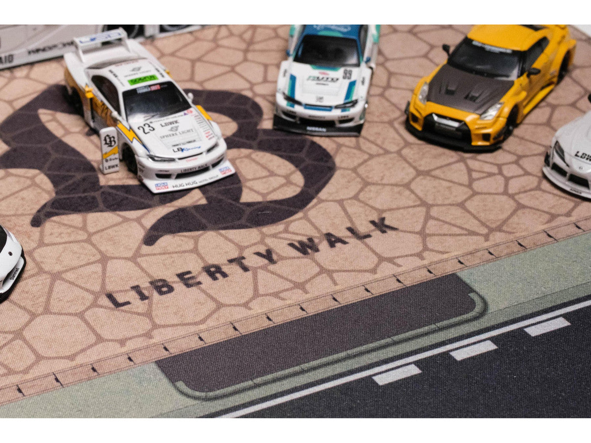 Desktop Display Mat "LB" Logo by Dream Customs LuxuryLifeWay Online Store