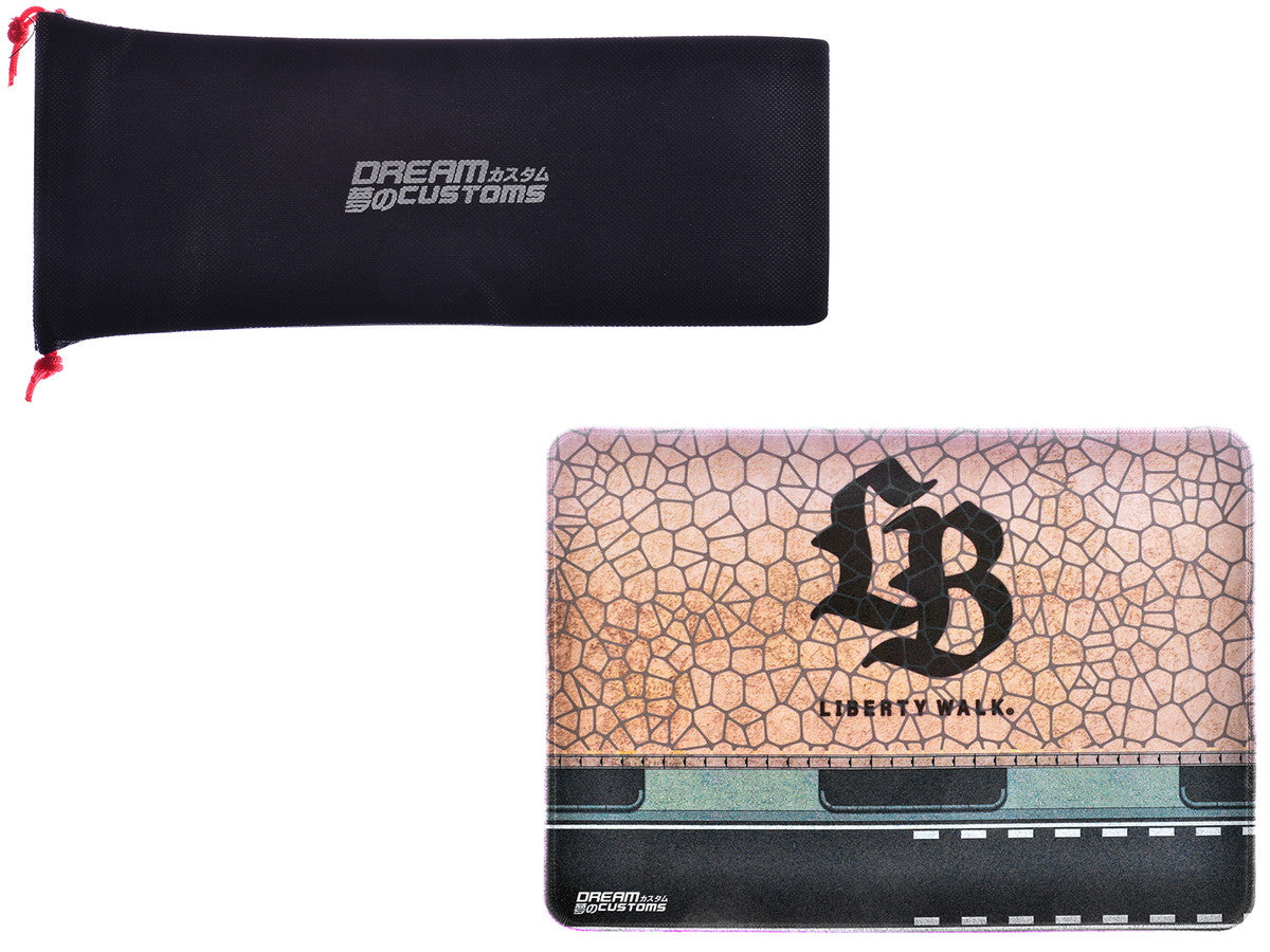 Desktop Display Mat "LB" Logo by Dream Customs LuxuryLifeWay Online Store