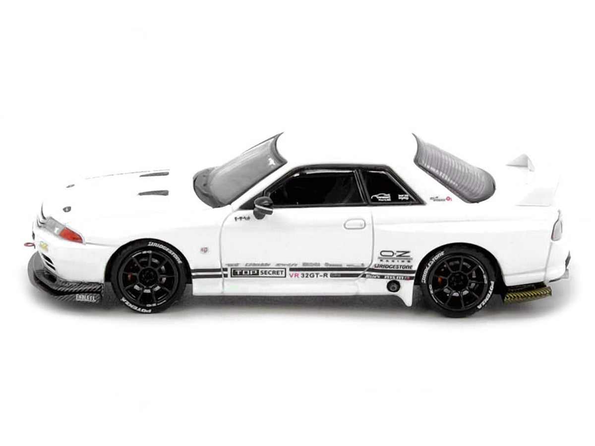 Nissan Skyline "Top Secret" (VR32) GT-R RHD (Right Hand Drive) White 1/64 Diecast Model Car by Inno Models LuxuryLifeWay Online Store