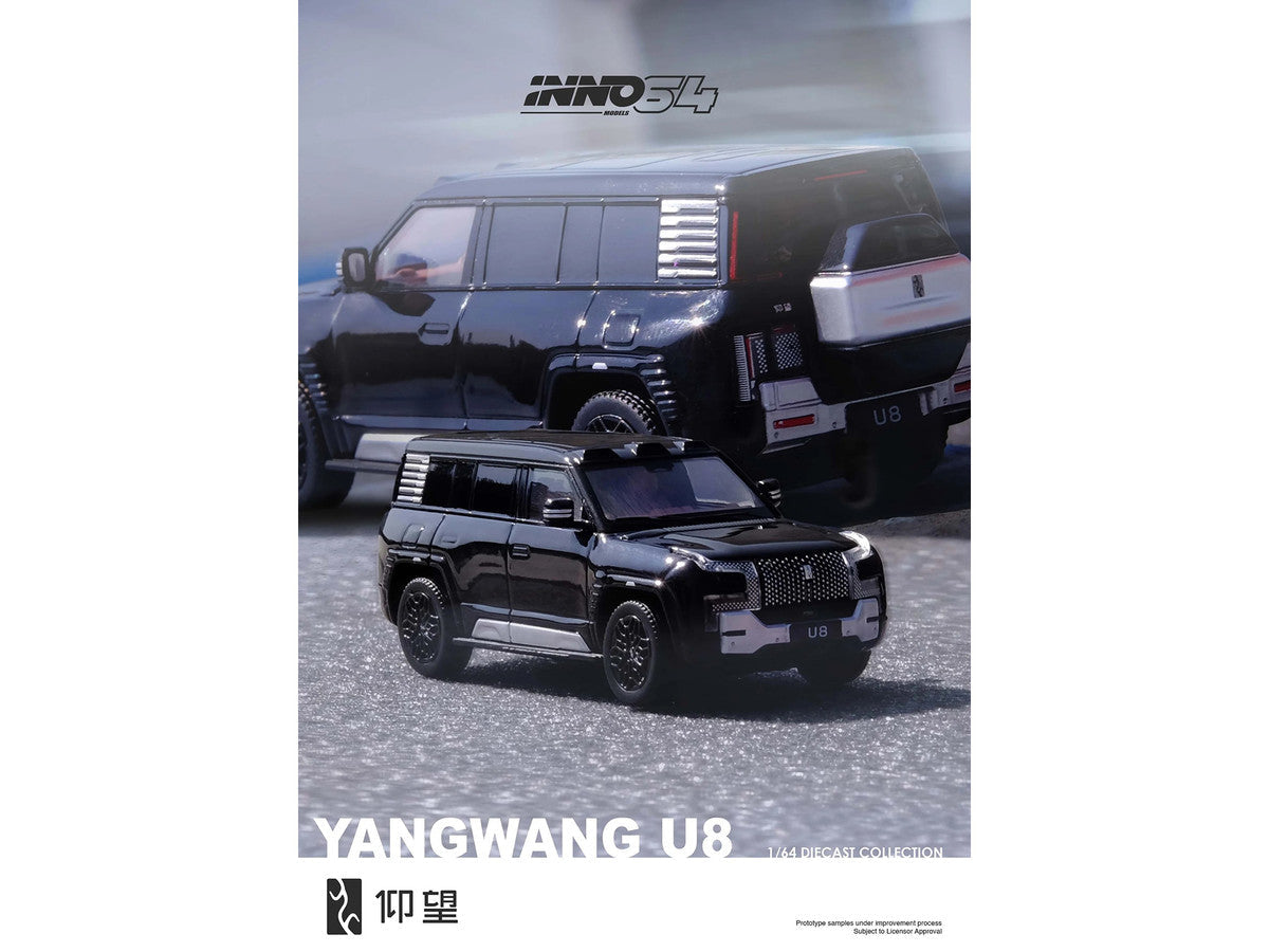 Yangwang U8 Black 1/64 Diecast Model Car by Inno Models LuxuryLifeWay Online Store